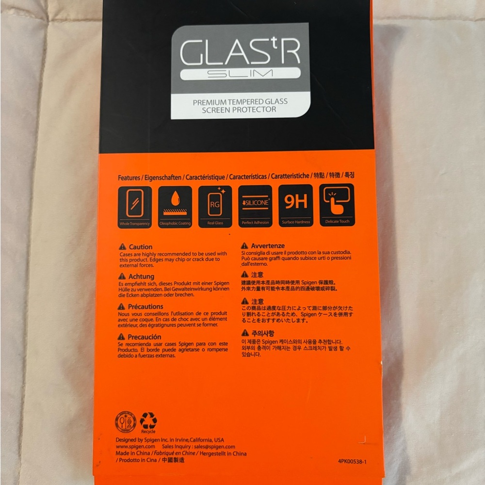 ⭐️ Spigen Tempered Glass Screen Protector - Picture 2 of 3